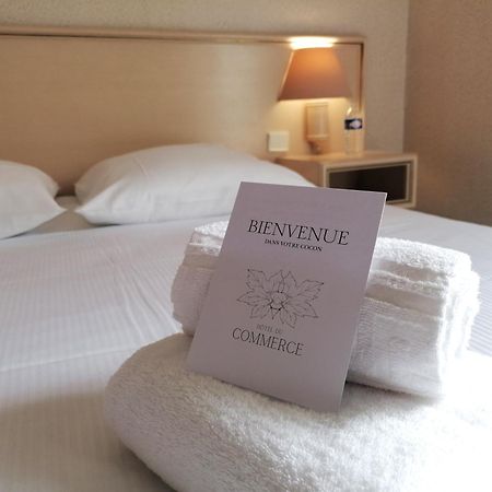 Hotel Restaurant Bar Du Commerce - Kb Hotel Group Tronget Zewnętrze zdjęcie